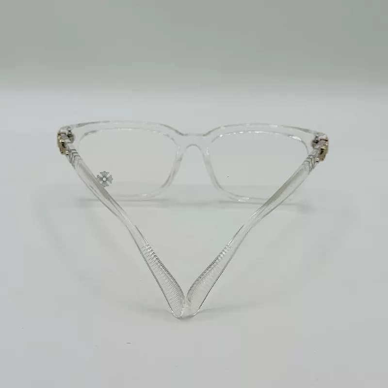 عینک کروم هارتز (Chrome Hearts) بی رنگ کد 10 — تصویر ۳