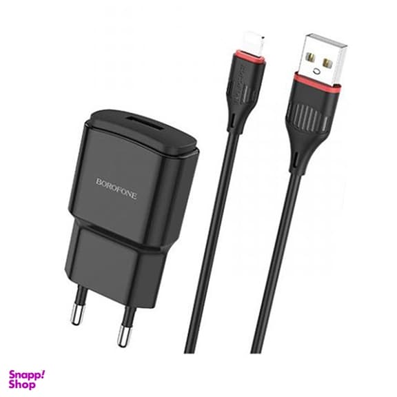 شارژر دیواری بروفون (Borofone) مدل BA48A به همراه کابل کدm18740