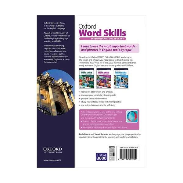 کتاب Oxford Word Skills Intermediate Second Edition اثر Ruth Gairns And Stuart Redman کدm18402 — تصویر ۲