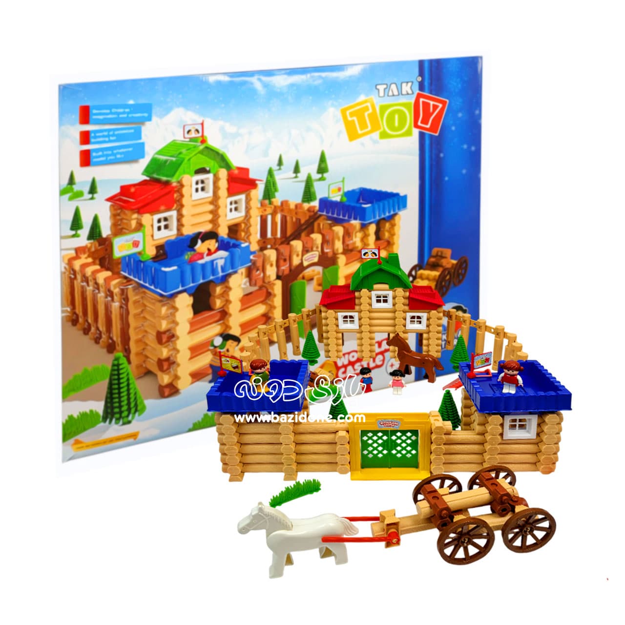 بازی فکری قلعه جنگلی 325 قطعه تک توی (Tak Toy)