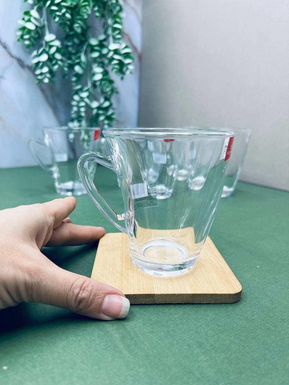 لیوان بلور دسته دار برند بلینک مکس KTZB88 — تصویر ۲