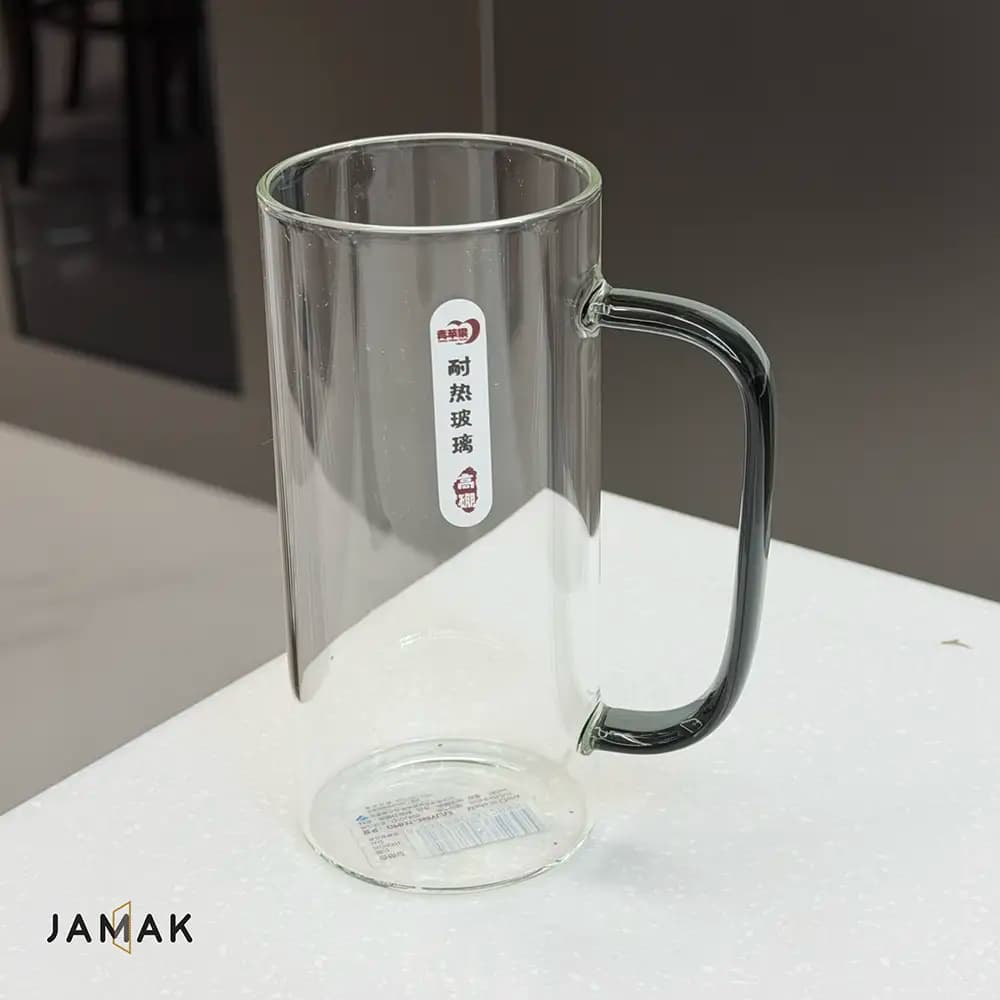 ليوان بلند دسته دار پيركس Deli Glassware – یک عددی — تصویر ۲