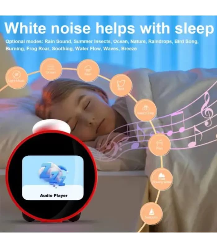ساعت زنگ دار هوشمند دارای هوش مصنوعی مدل Ai Smart Alarm Clock — تصویر ۲