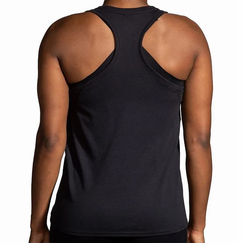 تاپ ورزشی زنانه بروکس Brooks Distance Tank 2 مشکی — تصویر ۴