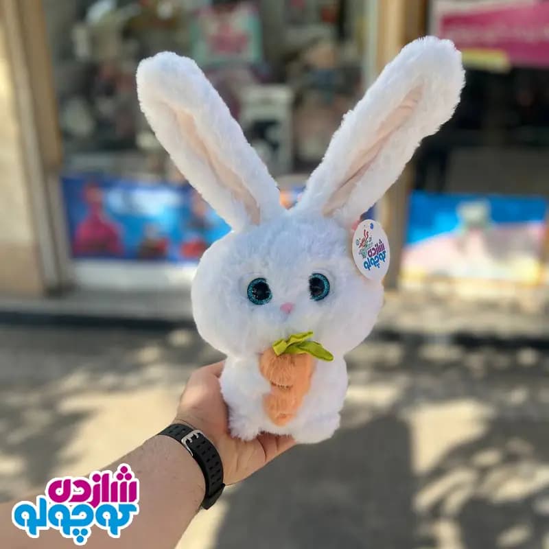 عروسک خرگوش اسنوبال هویج به دست اورجینال — تصویر ۳