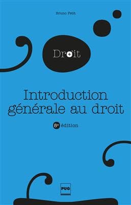 کتاب INTRODUCTION GENERALE AU DROIT
