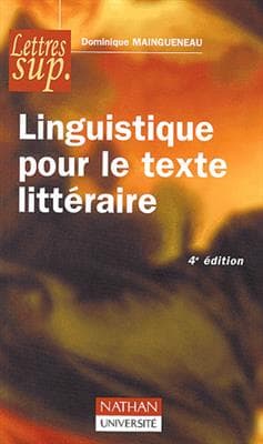 کتاب Linguistique pour le texte litteraire