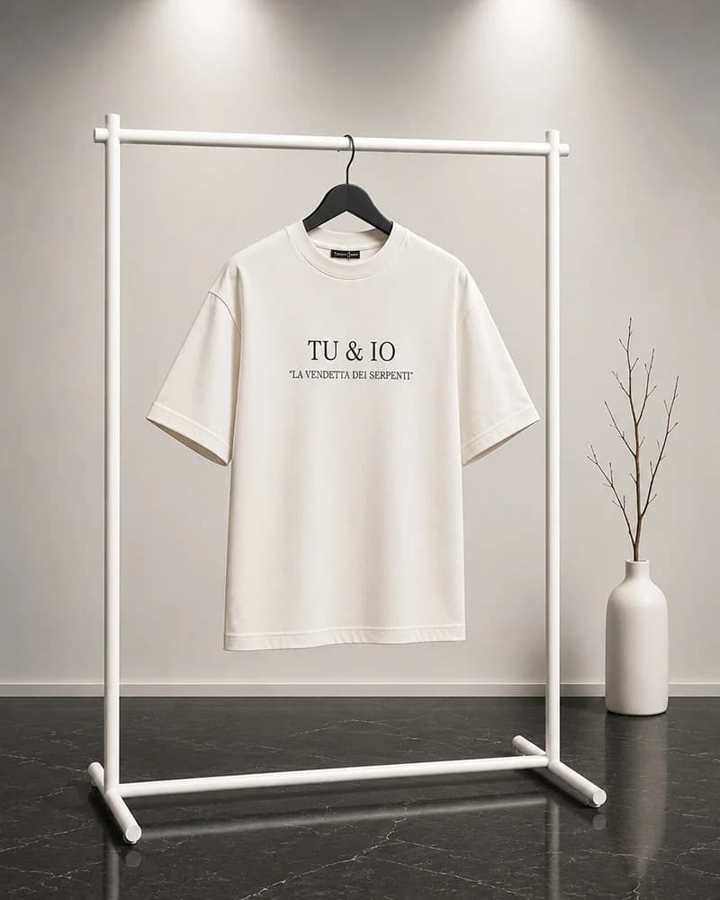 تیشرت 171304 TU&IO سفید