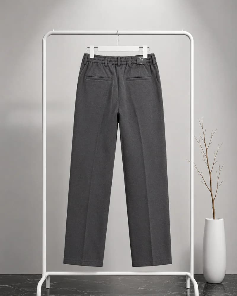 شلوار 6104 ZARA طوسی — تصویر ۲