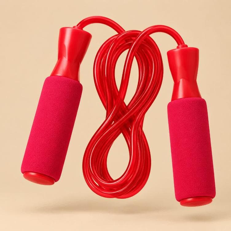 طناب ورزشی JUMP ROPE دسته فومی کد 02