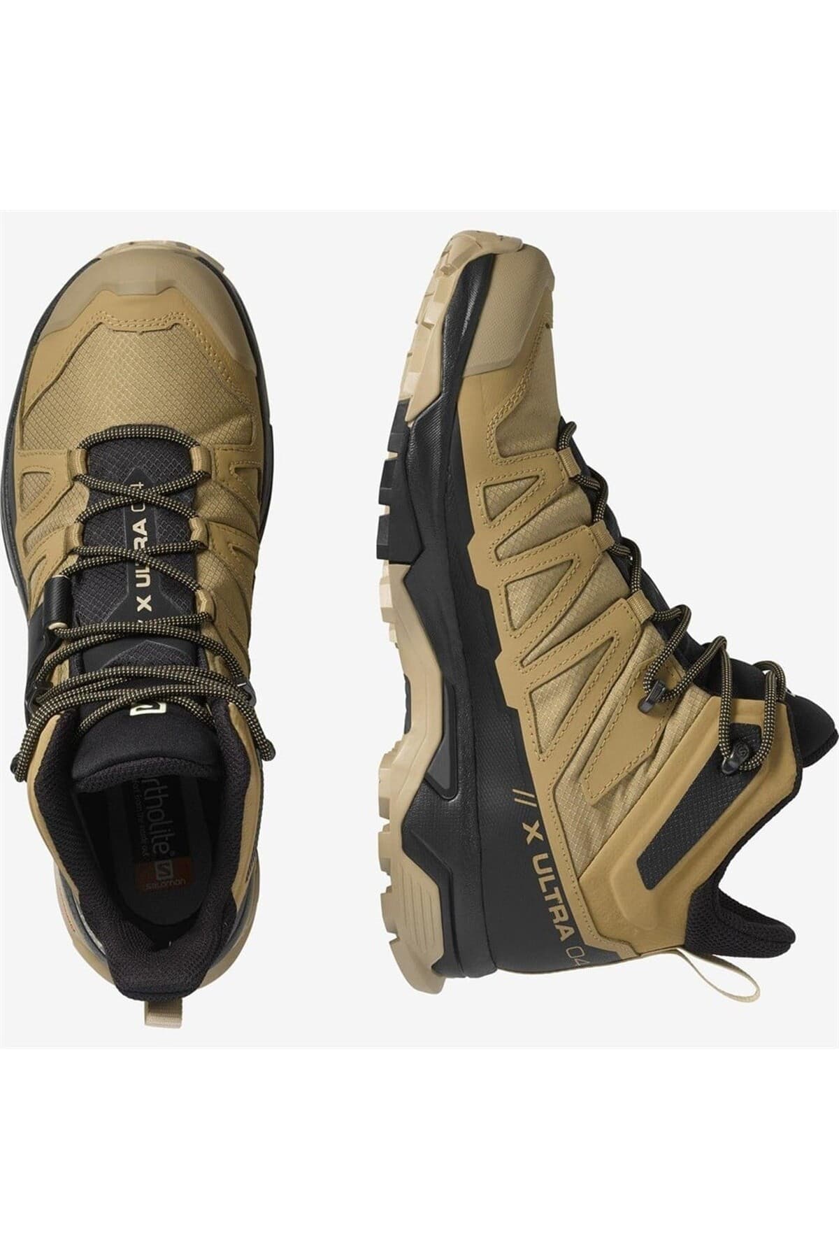 کفش بیرونی سالومون مردانه PU قهوه ای طرح دار اسپرت | Salomon 412.941 29 FS VN — تصویر ۴