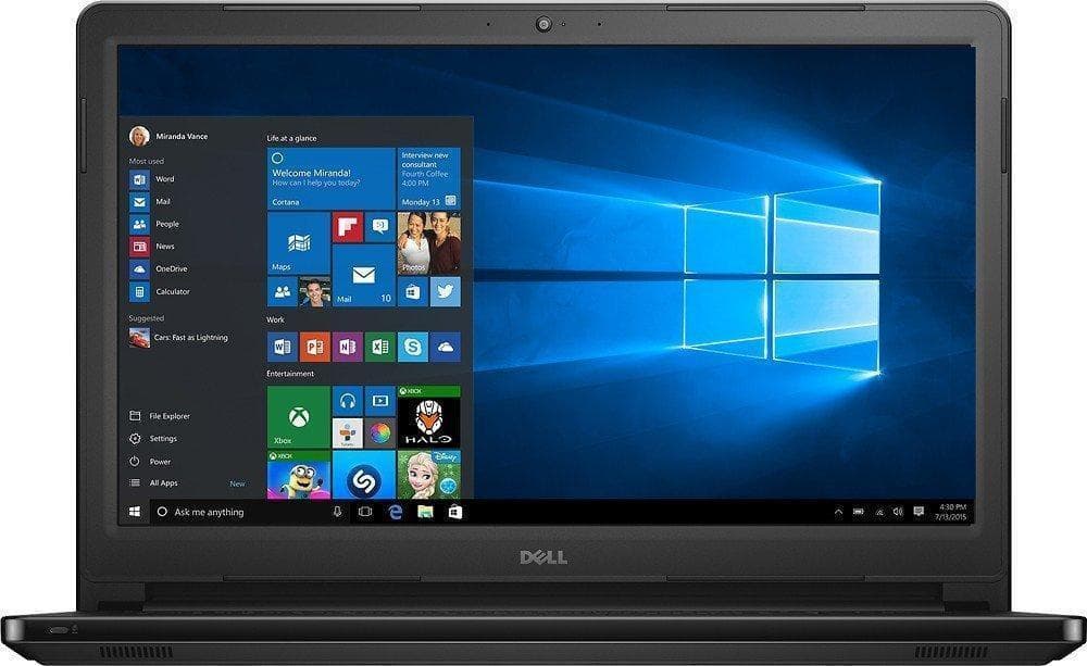 لپتاپ استوک Dell Inspiron 5566 | Core i7-7500U | رم 8GB | SSD 256GB | صفحه نمایش 15.6 اینچ | واردات امارات — تصویر ۴