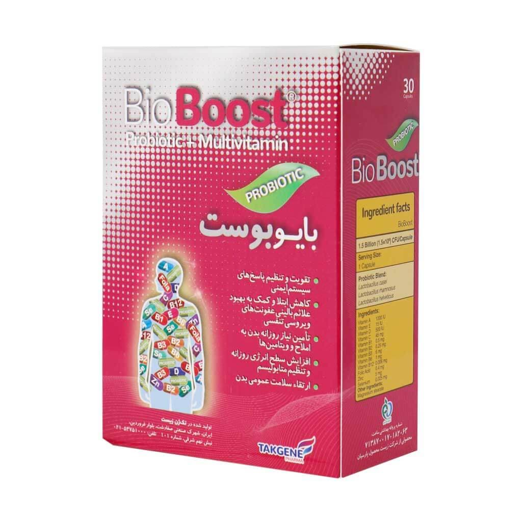 کپسول بایو بوست تک ژن فارما ۳۰ عدد