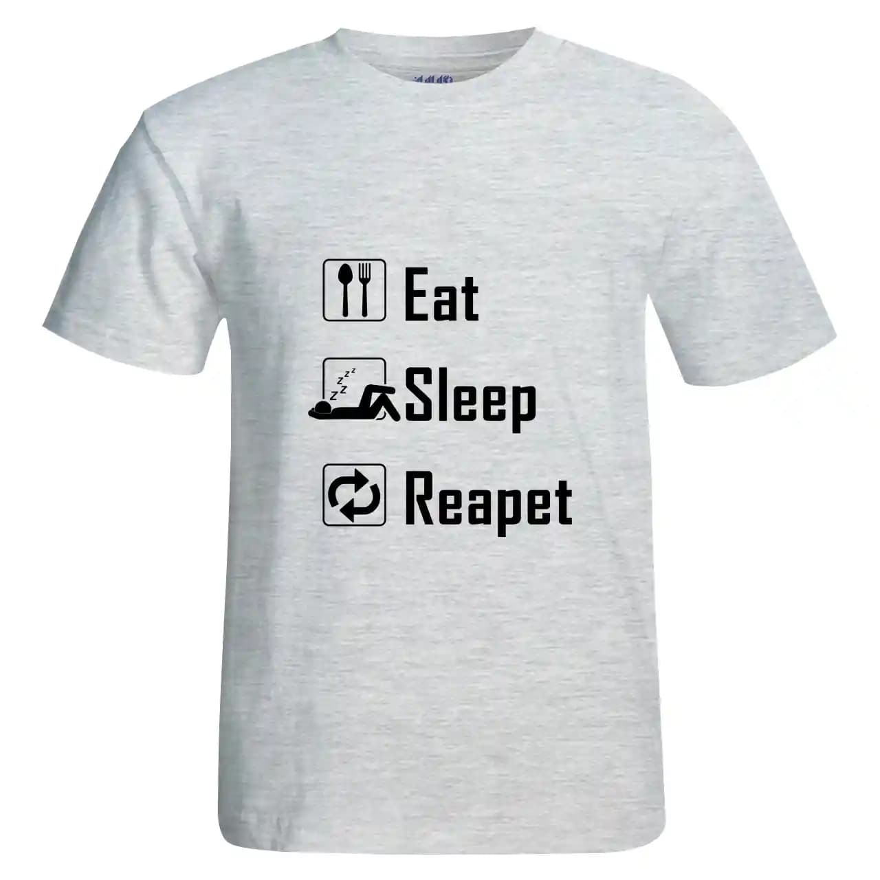 تیشرت Eat Sleep Reapet مدل AS5 — تصویر ۲