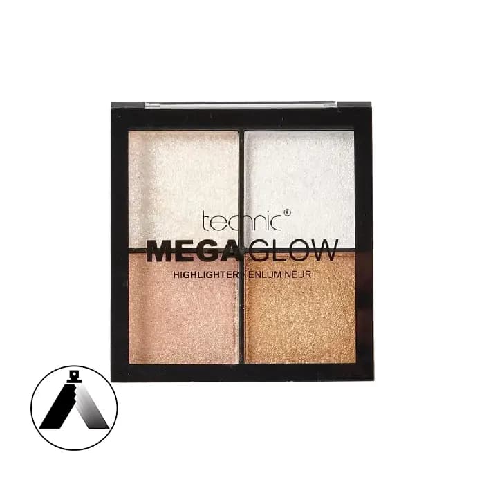 پالت هایلایتر تکنیک مدل Mega Glow