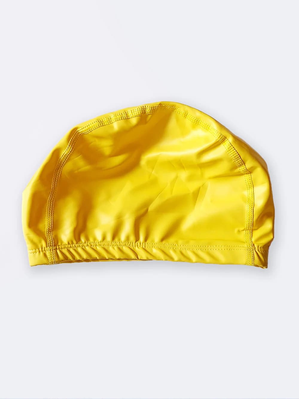 کلاه استخر شنا با جنس فومی طرح ساده مارک اسپیدو ( Speedo ) زرد رنگ — تصویر ۲