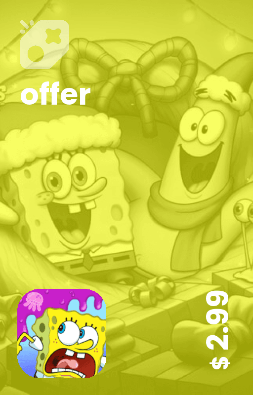 آفر 3 دلاری SpongeBob Adventures