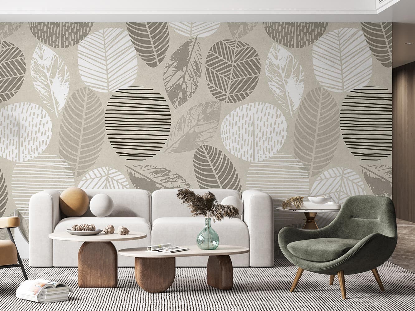 کاغذ دیواری کلاسیک برگ W10248000