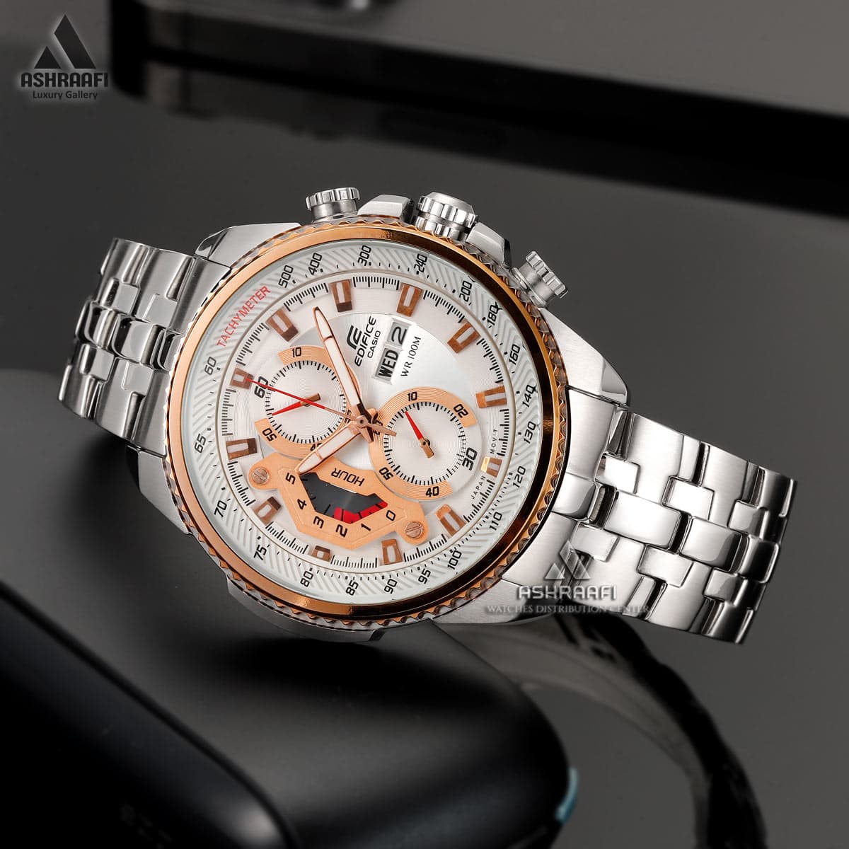 ساعت کاسیو ادیفایس Casio Edifice EF-558-SRW77 — تصویر ۳