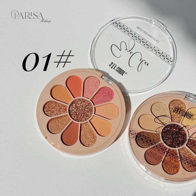 پالت سایه s.f.r color طرح گلبرگ(7692) — تصویر ۲