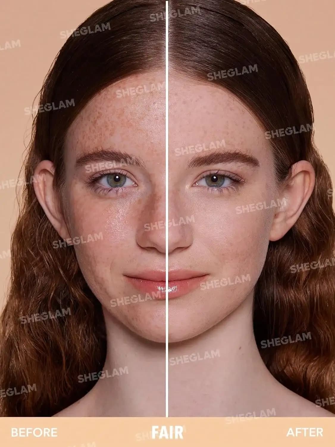 پنکیک کرم پودری شیگلم رنگ Nude — تصویر ۳