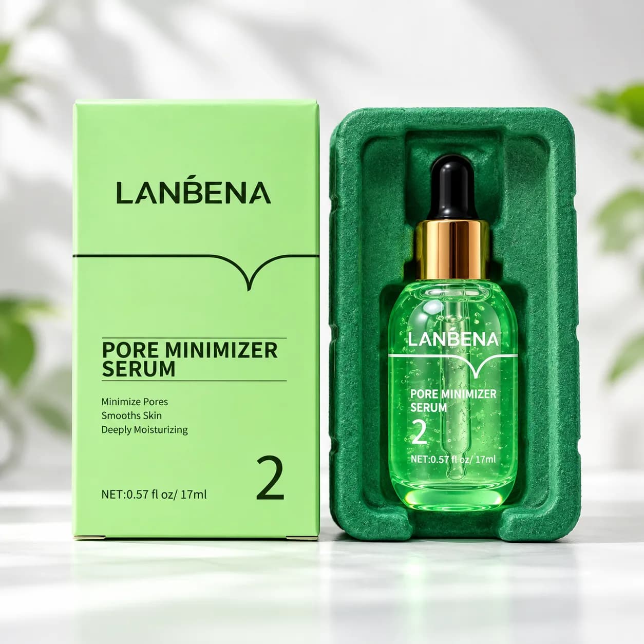 سرم جمع کننده منافذ لانبنا LANBENA مدل Pore Minimizer حجم 17 میلی لیتر — تصویر ۴