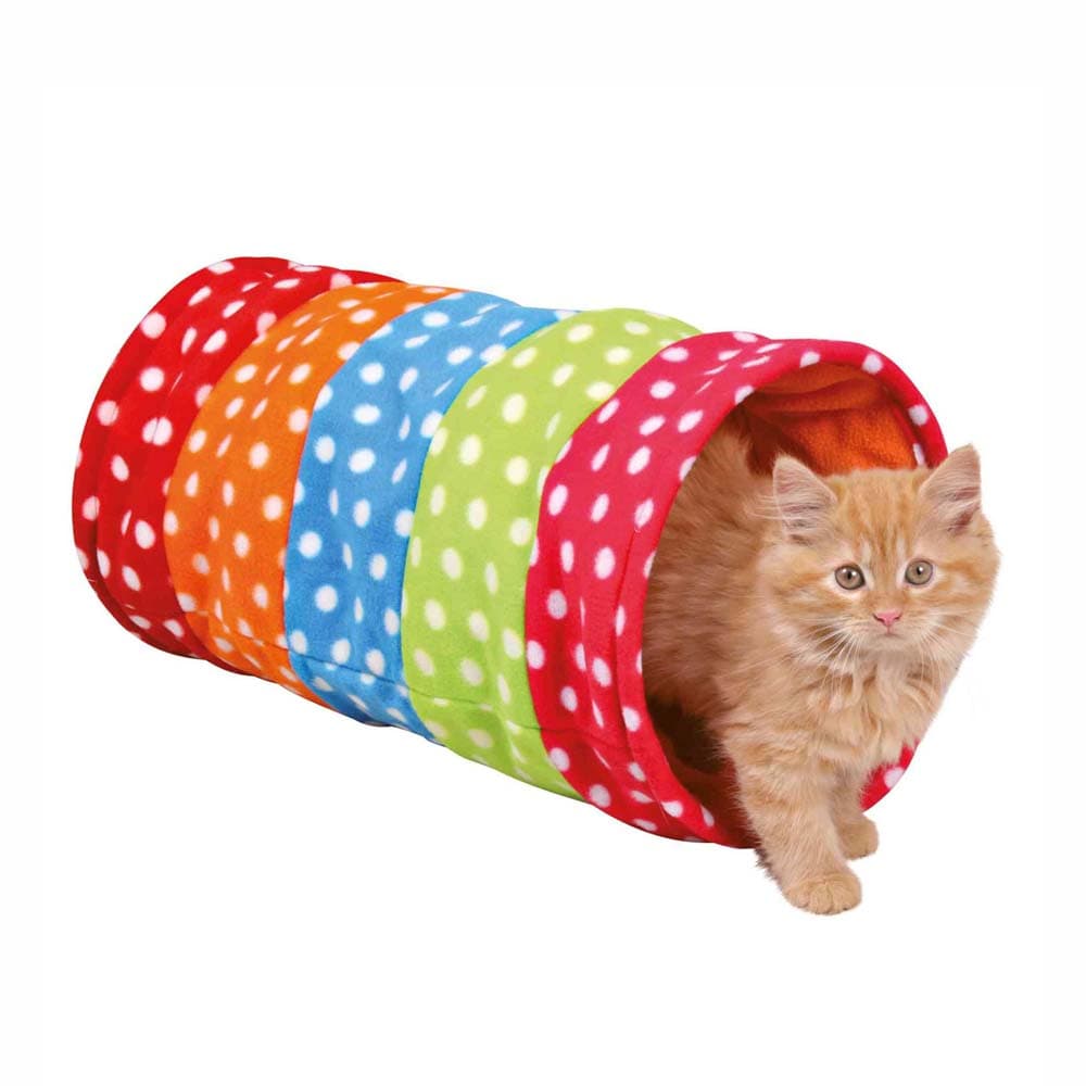 تونل بازی گربه و توله سگ تریکسی مدل multi coloured