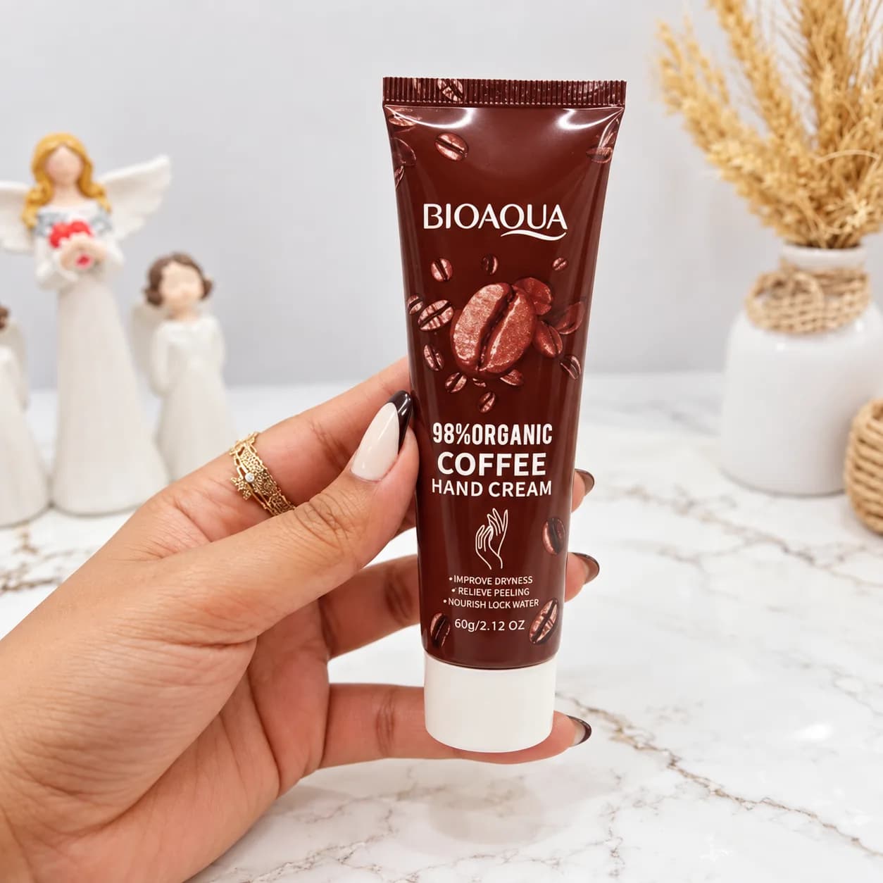 کرم دست قهوه بیوآکوا BIOAQUA حجم 60 گرم — تصویر ۲