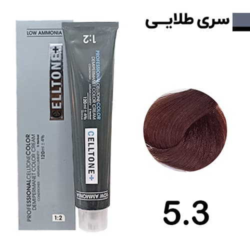 رنگ مو قهوه ای طلایی روشن سلتون پلاس شماره 5.3