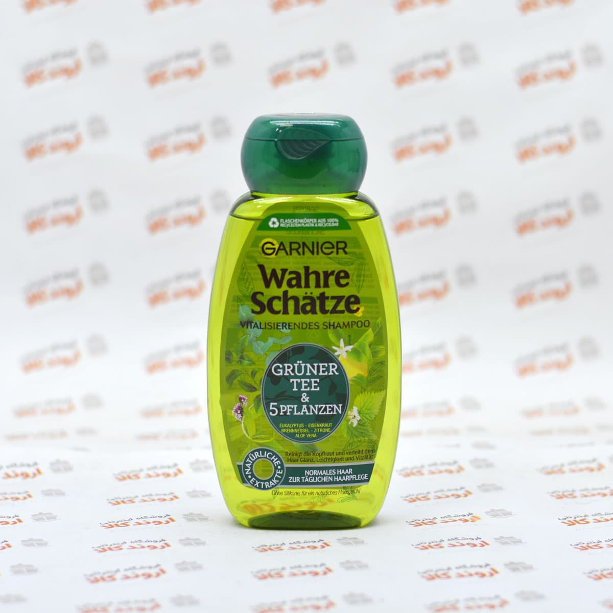 شامپو گارنیه Garnier مدل Green Tea And 5 Plants حجم 250 میل — تصویر ۲