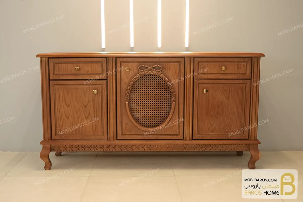 میز کنسول چوبی مونیکا