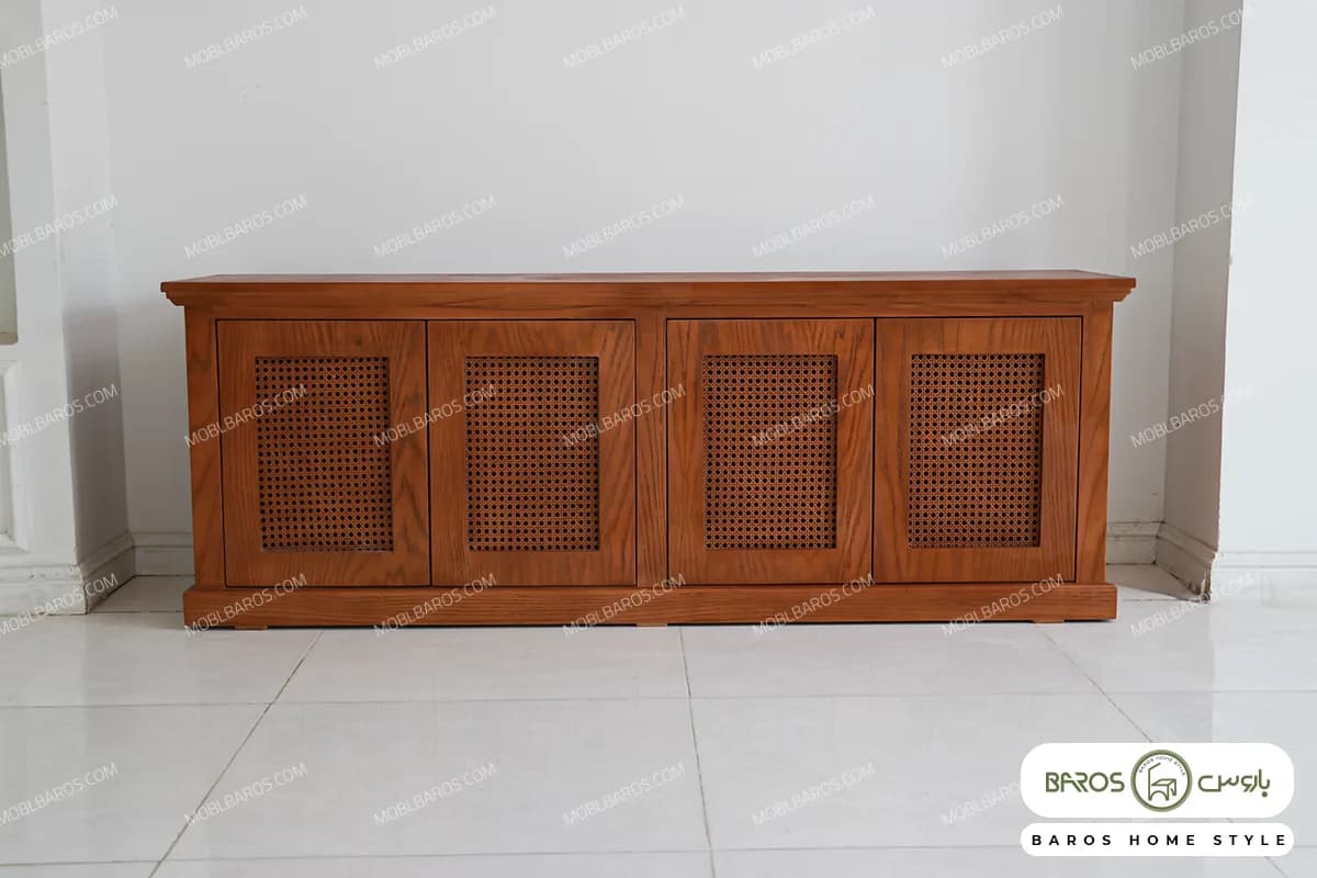 میز تلویزیون مدل حصیری مهسا کد ۲ — تصویر ۲