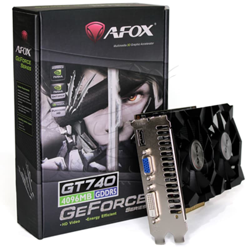 کارت گرافیک ای فاکس GT740 4G DDR5 128BIT