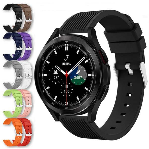 Soft Silicone Band for Samsung Galaxy Watch 4 Classic