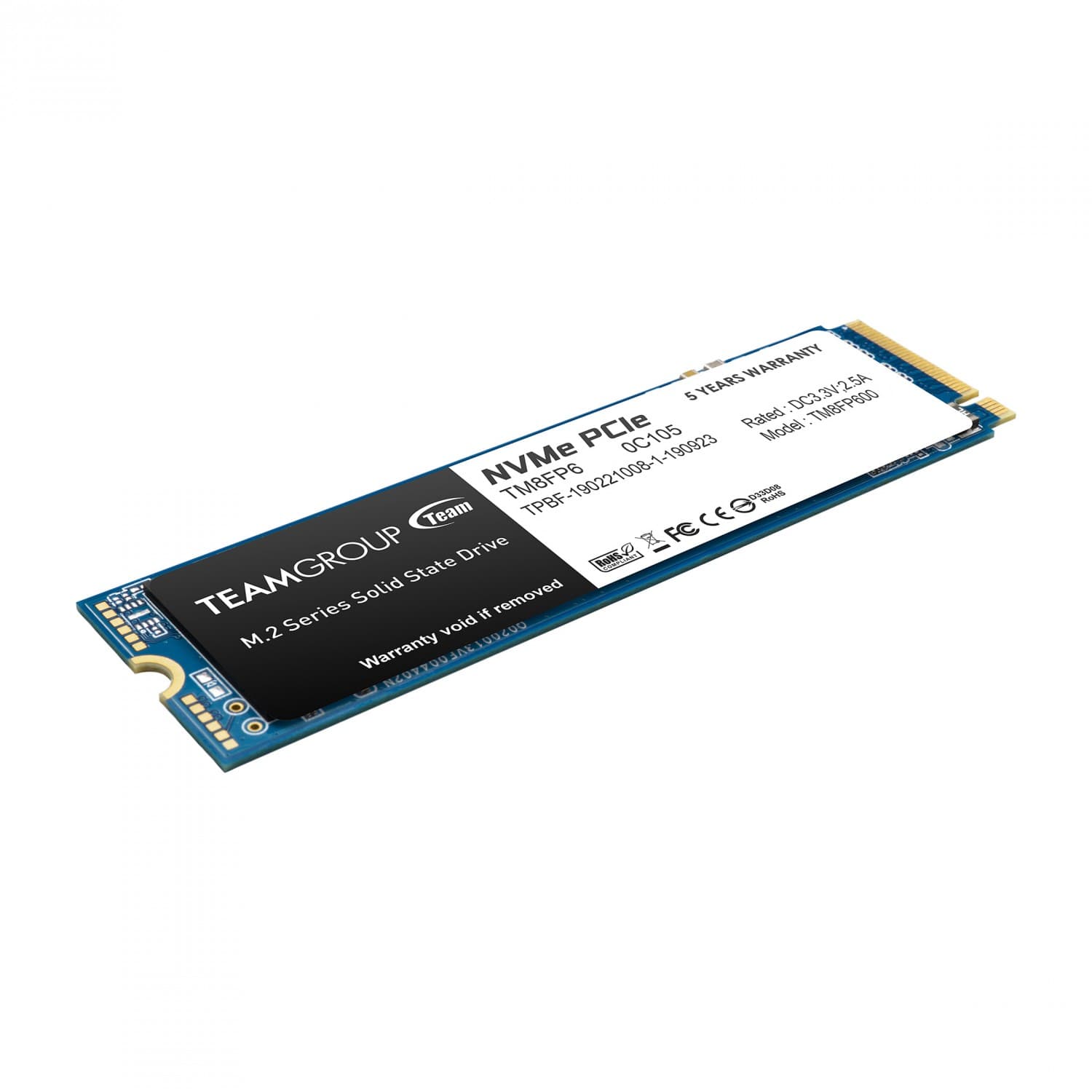 اس اس دی تیم گروپ MP33 M.2 2280 PCIe 1TB — تصویر ۴