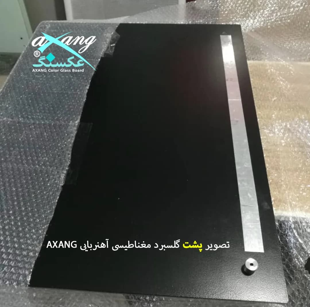 تخته وایت برد شیشهای عکسنگ مدل آهنربایی مغناطیسی MAGNETIC سایز 100×70 سانتی متر — تصویر ۶