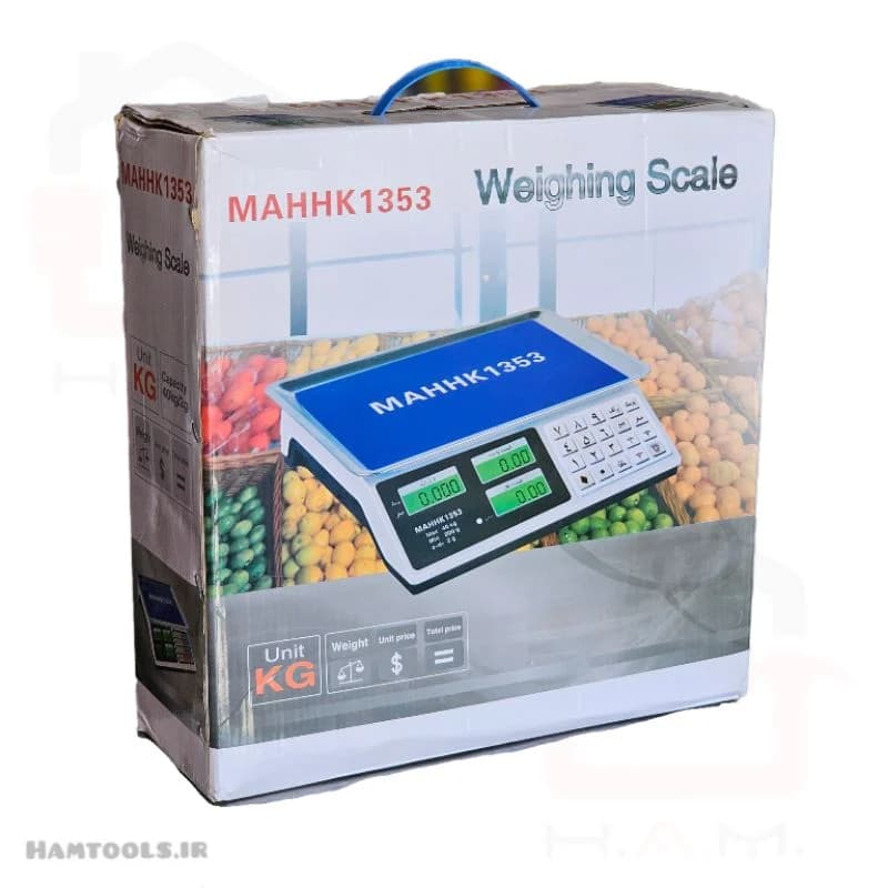 ترازو دیجیتال محک مدل MHK-40KG ظرفیت 40 کیلوگرم با دقت بالا — تصویر ۴