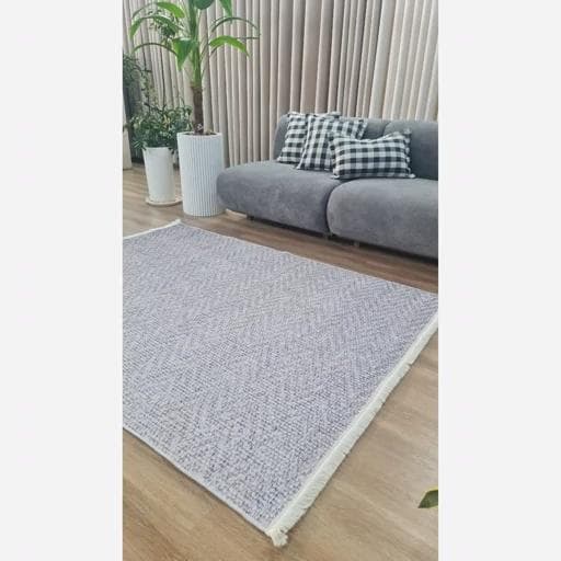 فرشینه | فرش چاپی برند حسن نیا چاپی هازان ترک طرح گلیم P154 (پس کرایه) — تصویر ۶