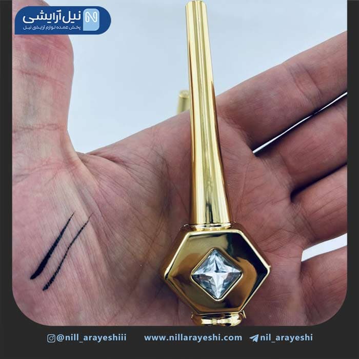خط چشم مویی نگین دار پینک کی کد PK5047 — تصویر ۲