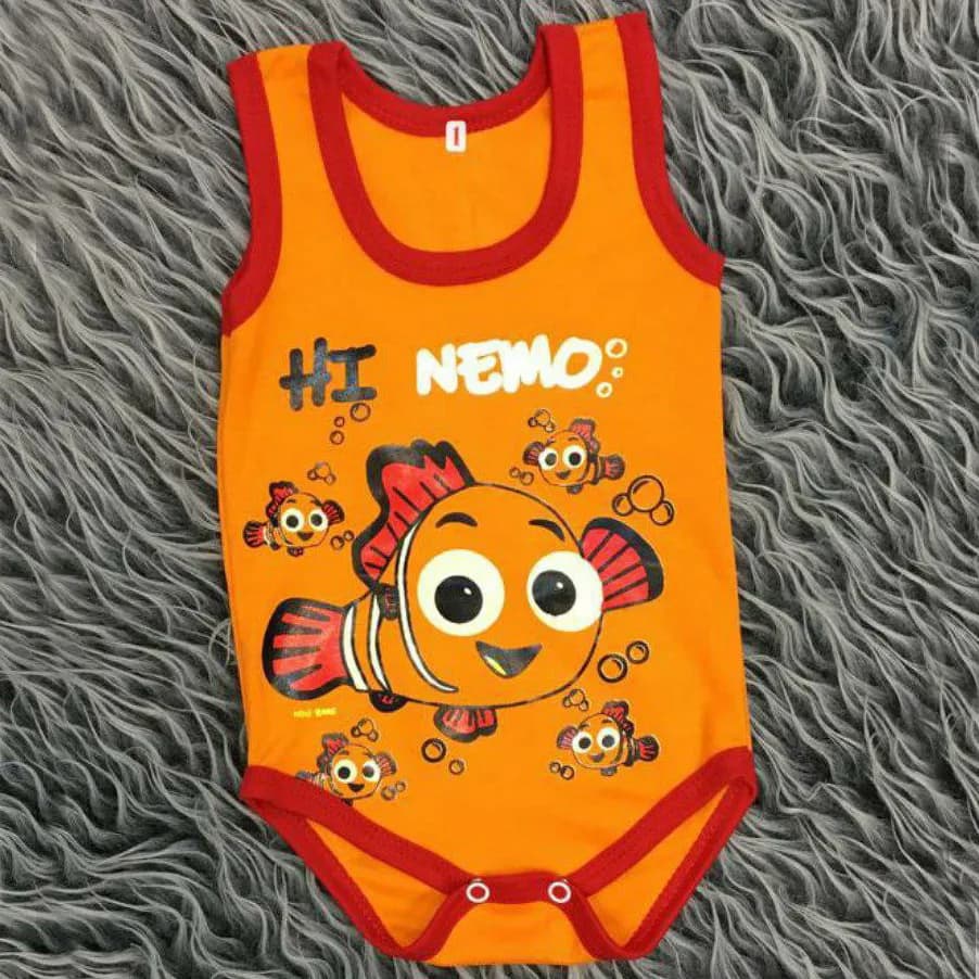 زیر دکمه رکابی نارنجی طرح نمو Nemo