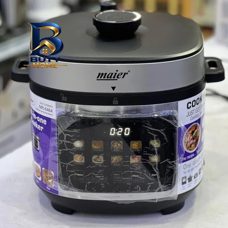 زودپز برقی ۶ لیتری مایر مدل MR-۶۴۶۴ اصل — تصویر ۴