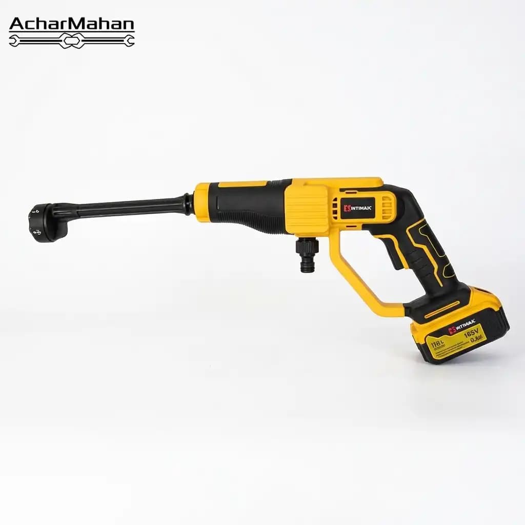 کارواش شارژی صنعتی طرح دیوالت ۱۰ سلول اینتیمکس مدل cordless high pressure washer — تصویر ۳