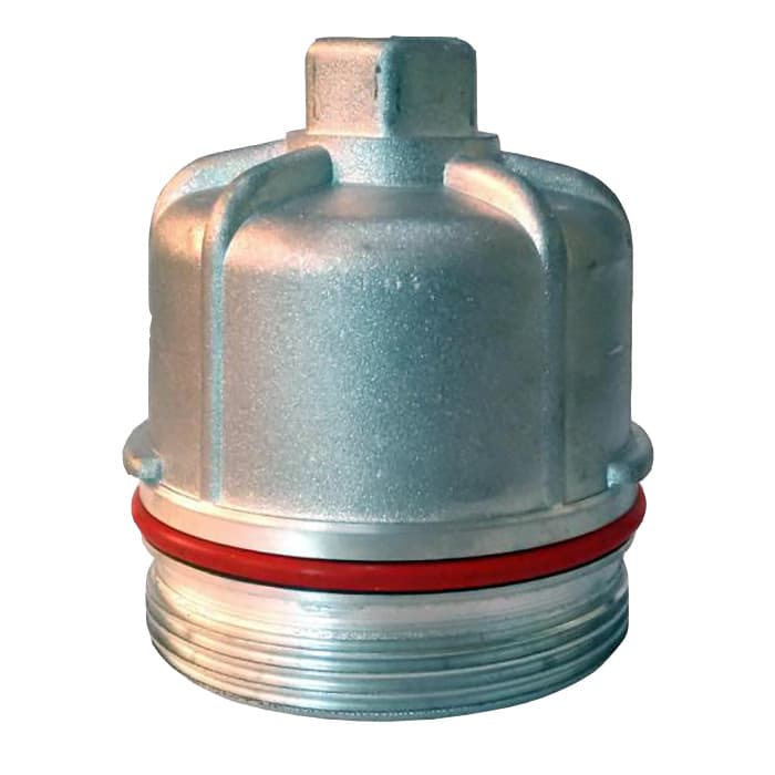 درپوش فیلتر روغن پژو 206 با اورینگ اصلی (طوسی) لاستیک گیلان (25 عدد) شناسه فنی 31002076
