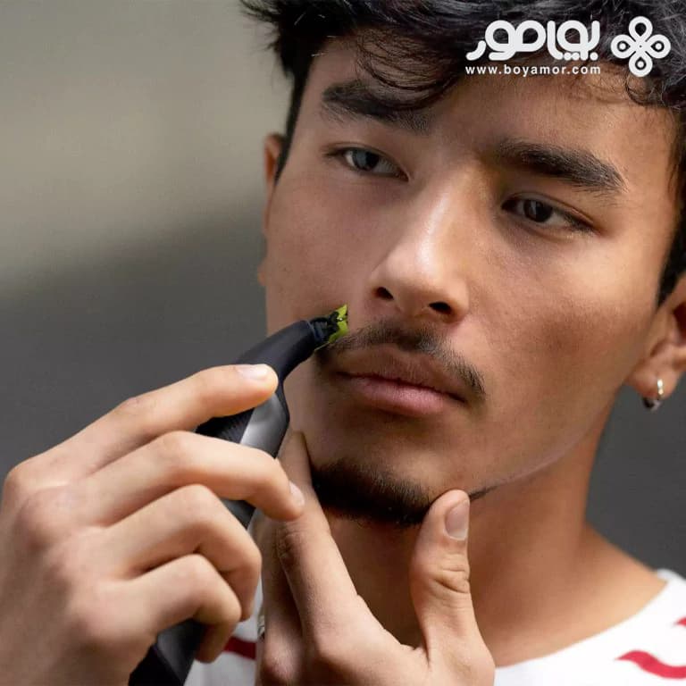 ماشین اصلاح صورت فیلیپس ONEBLADE پرو مدل QP6530 — تصویر ۸