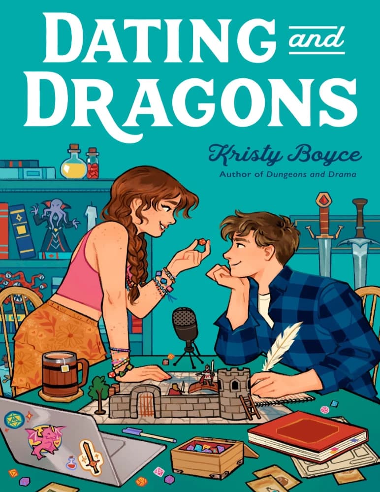 کتاب Dating and Dragons (قرار ملاقات و اژدهایان) نسخه انگلیسی PDF | کریستی بویس