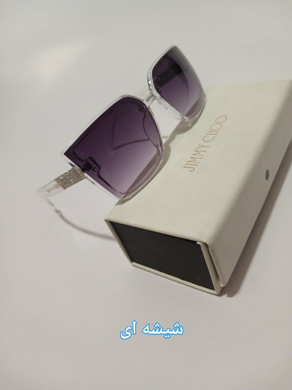 عینک آفتابی زنانه شیک و لاکچری جیمی چو — تصویر ۶