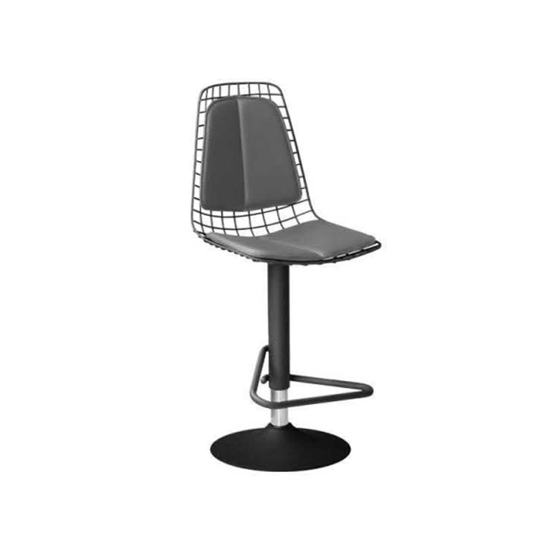 صندلی اپنی نگین هوم مدل بوستون جکدار رنگی تشکدار SBG4001