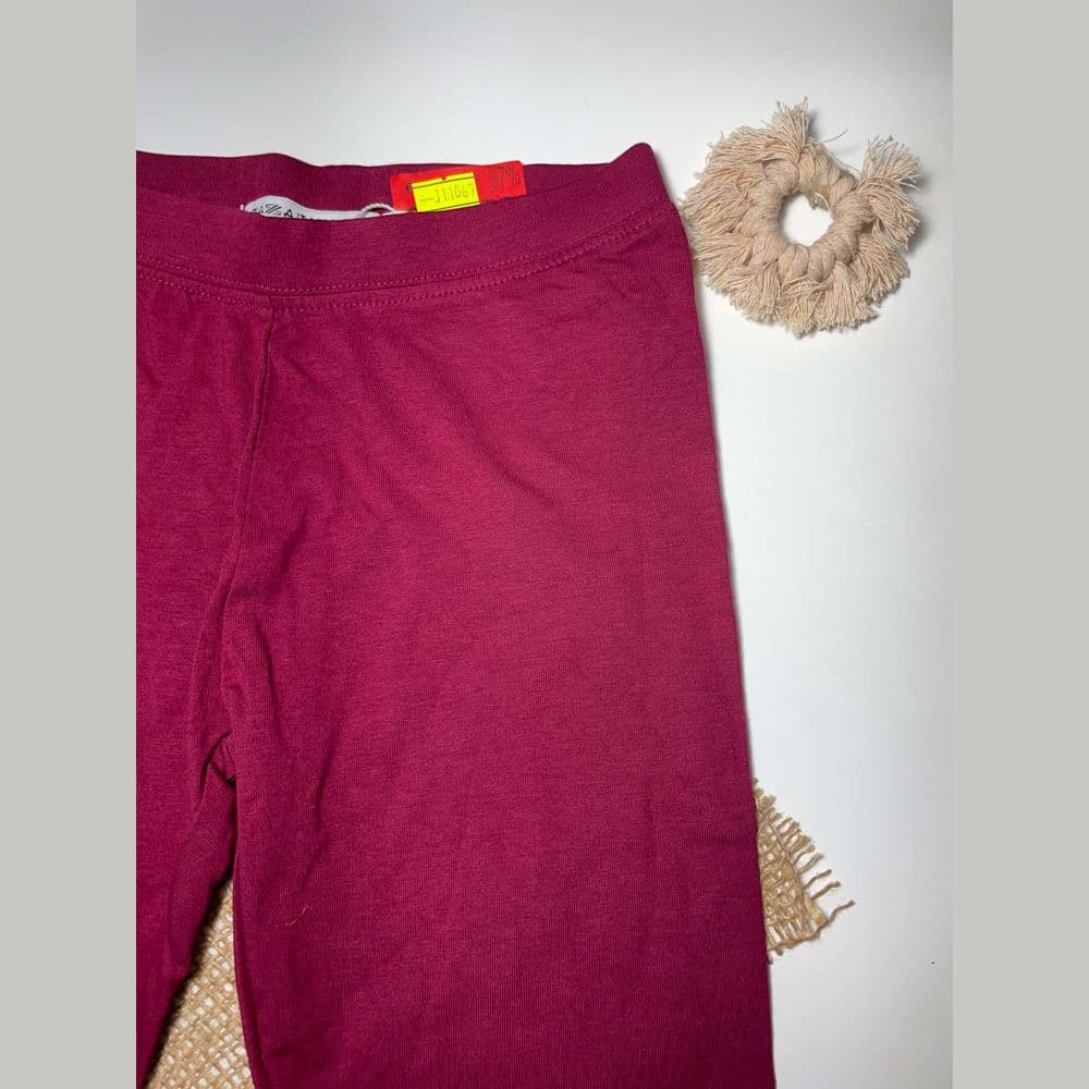 شلوار دخترانه راسته برند PlazaItLIaGIrls طرح ساده جیگری رنگ — تصویر ۲