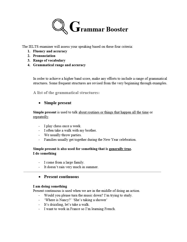 کتاب Review of Grammars (مرور مباحث گرامر) نسخه انگلیسی PDF