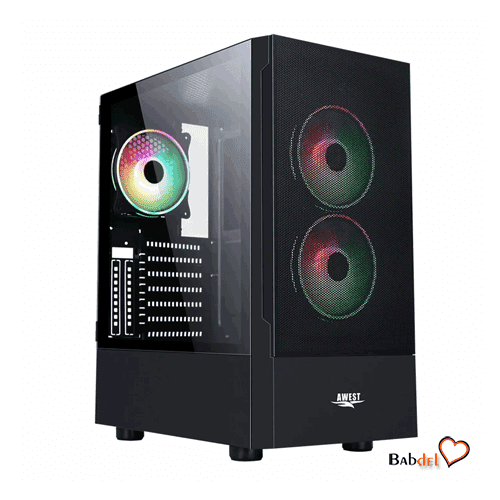 کیس کامپیوتر گیمینگ اوست CASE GAMING AWEST GT AV201 MB PLUS